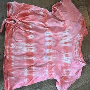AERIE TOP, PINK TIE DYE, SMALL, GOOD CONDITION